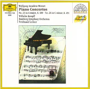 Pochette Klavierkonzerte Nr 23 A-dur, KV 488 / Nr. 24 c-moll, KV 491