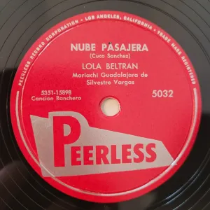 Pochette de Nube pasajera / Qué bonito, qué bonito de Lola Beltrán