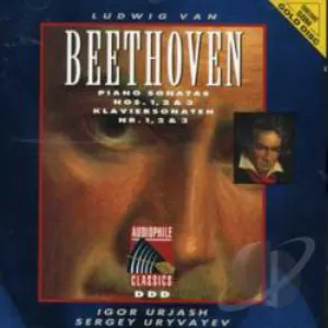 Pochette Beethoven Piano Sonatas Nos 1,2 & 3