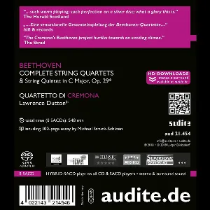 Pochette Complete String Quartets