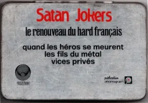 Pochette de Demo 1982 ''La Boite A Sardines'' de Satan Jokers