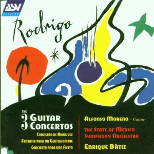 Pochette de The 3 Guitar Concertos de Orquesta Sinfónica del Estado de México - Enrique Bátiz - Joaquín Rodrigo