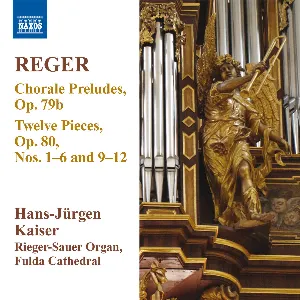 Pochette Organ Works, Volume 11: Chorale Preludes, op. 79b / Twelve Pieces, op. 80 nos. 1-6 and 9-12