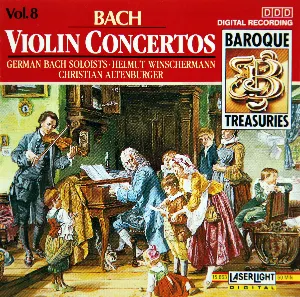 Pochette Baroque Treasuries, Vol. 8: Bach - Violin Concertos