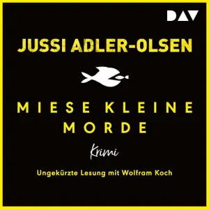 Pochette de Miese kleine Morde de Wolfram Koch - Jussi Adler‐Olsen