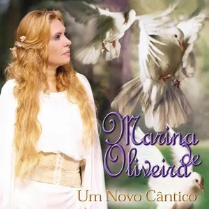 Pochette de Um Novo Cântico de Marina de Oliveira