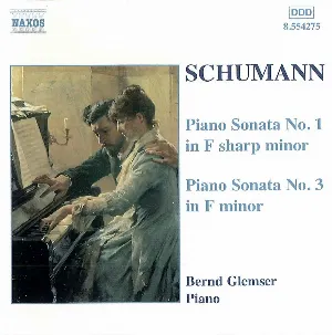 Pochette Piano Sonata no. 1 in F-sharp minor / Piano Sonata no. 3 in E minor