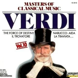 Pochette Masters of Classical Music, Vol. 10: Verdi