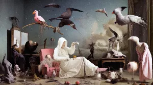 Pochette de Retired God (Professor Emeritus in Comparative Evolution) Doesn't Understand Life Anymore de Wings of an Angel