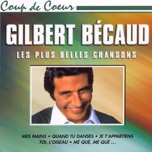 Pochette Les Plus Belles Chansons de Gilbert Bécaud