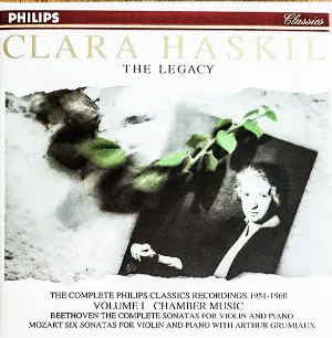 Pochette de The Legacy, Volume 1: Chamber Music de Clara Haskil