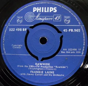 Pochette de Rawhide / Journey's End de Frankie Laine