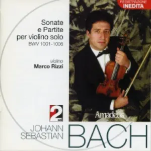 Pochette Sonate e partite per violino solo BWV 1001-1006