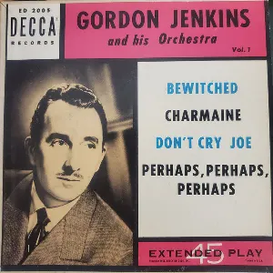 Pochette de Gordon Jenkins And His Orchestra, Vol. 1 de Gordon Jenkins & His Orchestra