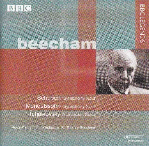 Pochette Schubert: Symphony no. 3 / Mendelssohn: Symphony no. 4 / Tchaikovsky: Nutcracker Suite