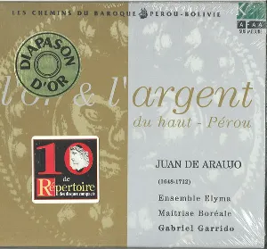 Pochette de L'or & l'argent du haut-Pérou de Gabriel Garrido - Ensemble Elyma
