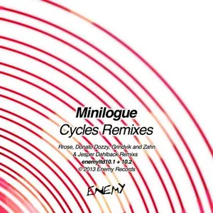 Pochette de Cycles Remixes de Minilogue