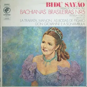 Pochette de Bachianas Brasileiras N.5. de Bidu Sayão