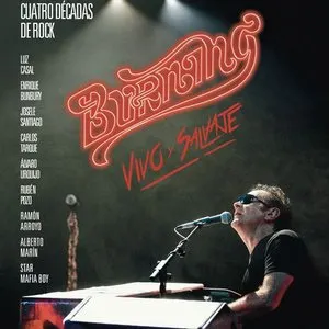 Pochette de Vivo y salvaje de Burning