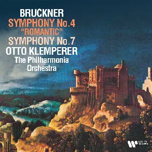Pochette de Symphonies nos. 4 "Romantic" & 7 de Philharmonia Orchestra - Anton Bruckner - Otto Klemperer