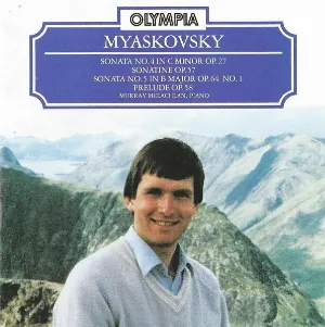 Pochette de Sonata no. 4 in C minor, op. 27 / Sonatine, op. 57 / Sonata no. 5 in B major, op. 64 no. 1 / Prelude, op. 58 de Nicolai Myaskovsky