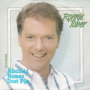 Pochette de Afscheid nemen doet pijn / Het is voorbij de Ronnie Tober