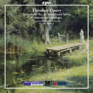 Pochette de Symphony No. 4 / Symphonie Brève / Fantaisie Symphonique de Deutsche Radio Philharmonie Saarbrücken Kaiserslautern - Louis Théodore Gouvy - Jacques Mercier