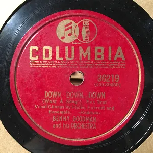 Pochette de Down, Down, Down / Soft as Spring de Benny Goodman and His Orchestra