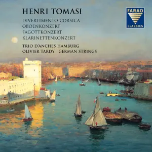 Pochette de Divertimento Corsica / Oboenkonzert / Fagottkonzert / Klarinettekonzert de Henri Tomasi