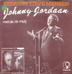 Pochette de Bedankt lieve mensen / Hoe moet dat nou de Johnny Jordaan - Tante Leen