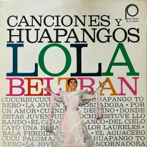 Pochette de Canciones y huapangos de Lola Beltrán