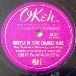 Pochette de There'll Be Some Changes Made / These Things You Left Me de Gene Krupa and His Orchestra