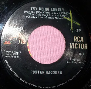Pochette Try Being Lonely / Julie