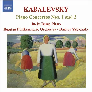 Pochette de Piano Concertos nos. 1 and 2 de Dmitry Yablonsky