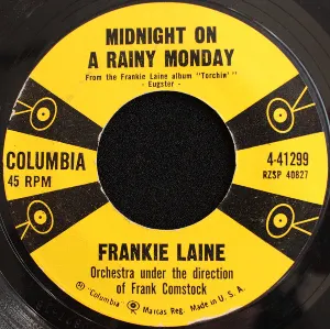 Pochette de Midnight on a Rainy Monday / When I Speak Your Name de Frankie Laine