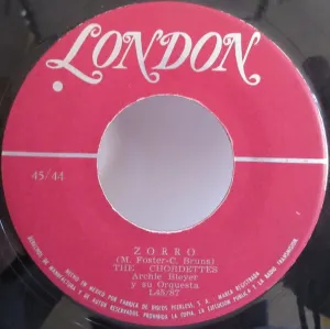 Pochette de Zorro / Eddie mi amor de The Chordettes