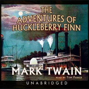 Pochette de The Adventures of Huckleberry Finn de Mark Twain