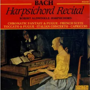 Pochette Bach Harpsichord Recital