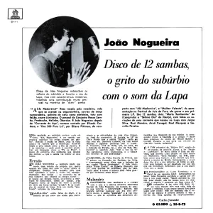 Pochette de João Nogueira de João Nogueira