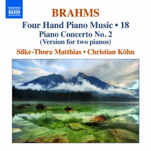 Pochette Four Hand Piano Music, Volume 18: Piano Concerto no. 2 (version for two pianos)