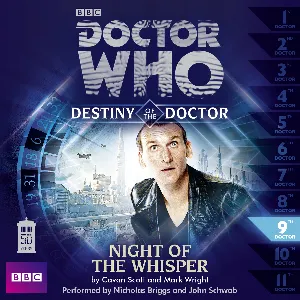Pochette de Doctor Who - Destiny of the Doctor: Night of the Whisper de John Schwab
