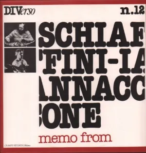 Pochette de Memo From de Giancarlo Schiaffini