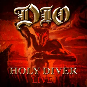 Pochette de Holy Diver Live de Dio