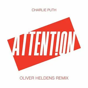 Pochette Attention (Oliver Heldens remix)