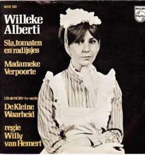 Pochette de Sla, tomaten en radijsjes / Madameke Verpoorte de Willeke Alberti
