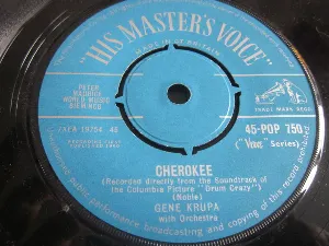 Pochette de Cherokee / Indiana "Montage" de Gene Krupa