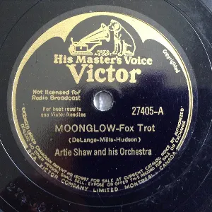 Pochette de Moonglow / My Blue Heaven de Artie Shaw and His Orchestra