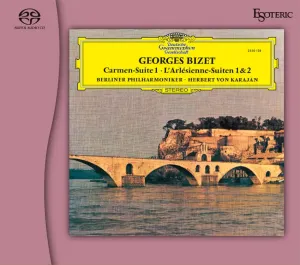 Pochette de Carmen-Suite 1 / L'Arlésienne-Suites 1 & 2 de Georges Bizet - Herbert von Karajan