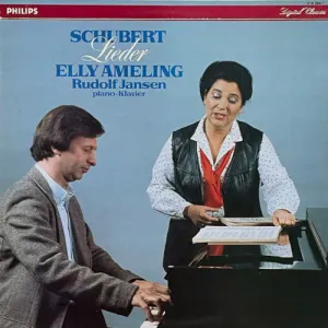 Pochette de Lieder de Elly Ameling - Rudolf Jansen - Franz Schubert