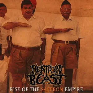 Pochette de Rise of the Saffron Empire de Heathen Beast